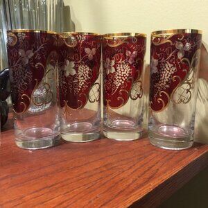 Vintage Collins Glasses (4)